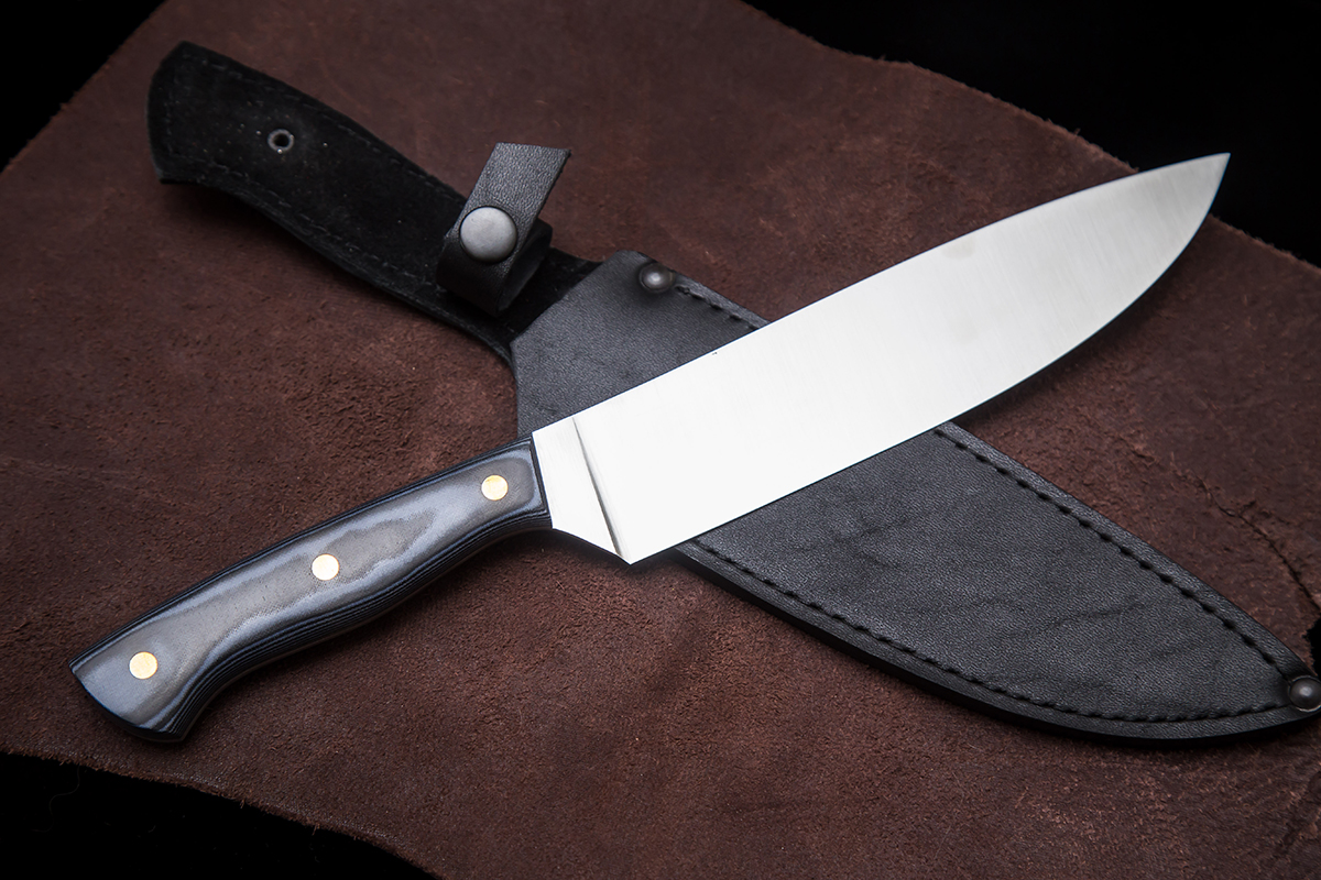 Фото ножа Шеф-повар — 260, сталь vg-10, микарта - 4