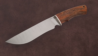 Фото ножа Галеон — 130, сталь vg-10, мельхиор, стаб береза