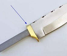 Что такое больстер у ножа, какие его отличия от гарды? картинка